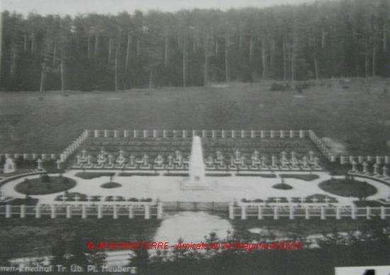 Le même cimetière en 1930