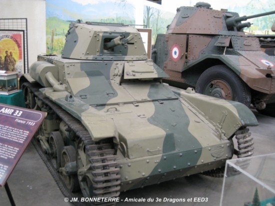 AMR 33 - Musée des Blindés de Saumur